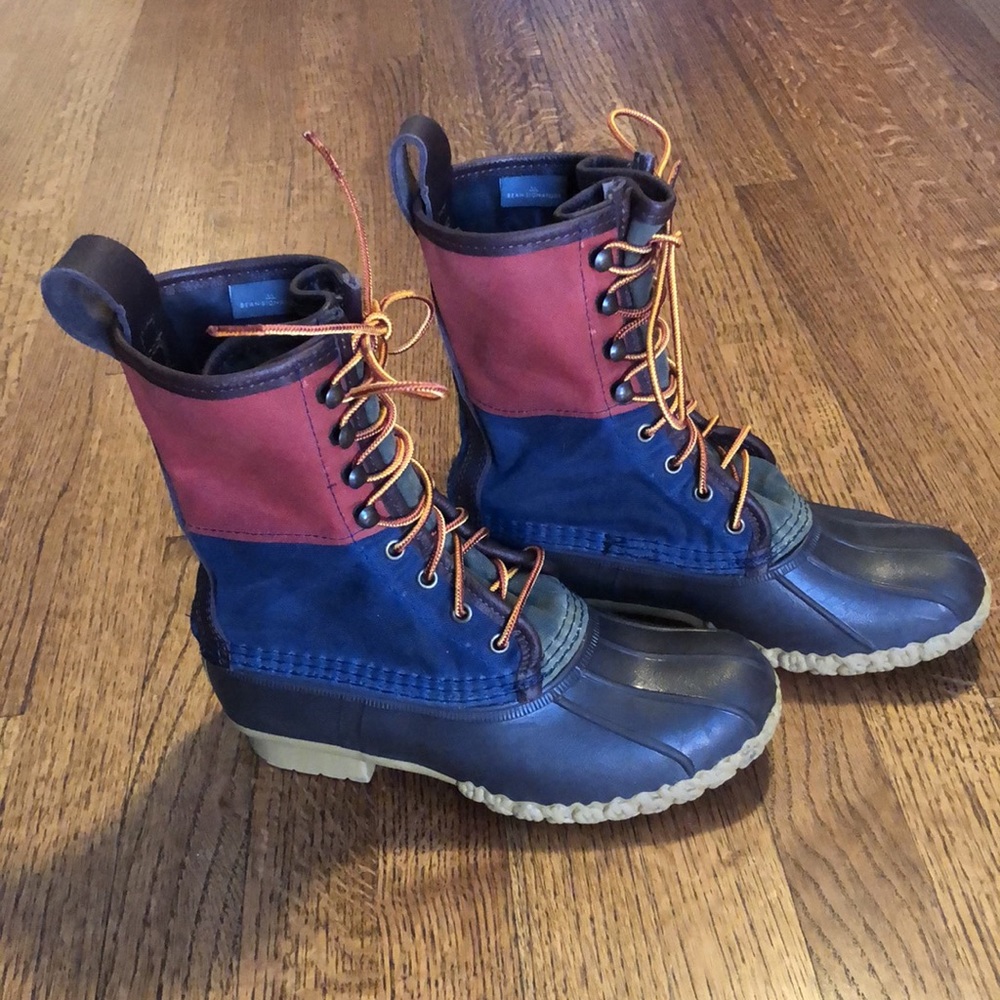 L.L. Bean Signature Waxed-Canvas Boot, Retro Colo… - image 2